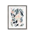 Picture of Pink and Gray Flowers I _GroupedProduct_Rectangle_Portrait_Framed_Matted_