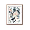 Picture of Pink and Gray Flowers I _GroupedProduct_Rectangle_Portrait_Framed_Matted_