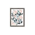 Picture of Pink and Gray Flowers II  _GroupedProduct_Rectangle_Portrait_Framed_Matted_