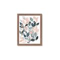 Picture of Pink and Gray Flowers II  _GroupedProduct_Rectangle_Portrait_Framed_Matted_