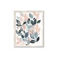 Picture of Pink and Gray Flowers II  _GroupedProduct_Rectangle_Portrait_Framed_Matted_