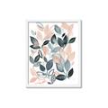 Picture of Pink and Gray Flowers II  _GroupedProduct_Rectangle_Portrait_Framed_Matted_
