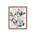 Picture of Pink and Gray Flowers II  _GroupedProduct_Rectangle_Portrait_Framed_Matted_