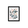 Picture of Pink and Gray Flowers II  _GroupedProduct_Rectangle_Portrait_Framed_Matted_