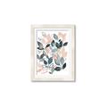 Picture of Pink and Gray Flowers II  _GroupedProduct_Rectangle_Portrait_Framed_Matted_