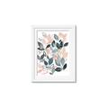 Picture of Pink and Gray Flowers II  _GroupedProduct_Rectangle_Portrait_Framed_Matted_