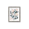 Picture of Pink and Gray Flowers II  _GroupedProduct_Rectangle_Portrait_Framed_Matted_