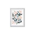 Picture of Pink and Gray Flowers II  _GroupedProduct_Rectangle_Portrait_Framed_Matted_
