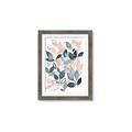 Picture of Pink and Gray Flowers II  _GroupedProduct_Rectangle_Portrait_Framed_Matted_