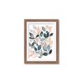 Picture of Pink and Gray Flowers II  _GroupedProduct_Rectangle_Portrait_Framed_Matted_