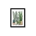Picture of Plant Party I  _GroupedProduct_Rectangle_Portrait_Framed_Matted_