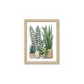 Picture of Plant Party I  _GroupedProduct_Rectangle_Portrait_Framed_Matted_