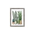 Picture of Plant Party I  _GroupedProduct_Rectangle_Portrait_Framed_Matted_