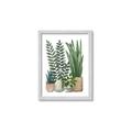 Picture of Plant Party I  _GroupedProduct_Rectangle_Portrait_Framed_Matted_
