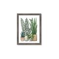 Picture of Plant Party I  _GroupedProduct_Rectangle_Portrait_Framed_Matted_