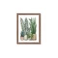 Picture of Plant Party I  _GroupedProduct_Rectangle_Portrait_Framed_Matted_