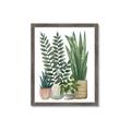 Picture of Plant Party I  _GroupedProduct_Rectangle_Portrait_Framed_Matted_