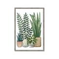 Picture of Plant Party I  _GroupedProduct_Rectangle_Portrait_Framed_Matted_
