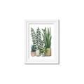 Picture of Plant Party I  _GroupedProduct_Rectangle_Portrait_Framed_Matted_