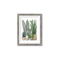 Picture of Plant Party I  _GroupedProduct_Rectangle_Portrait_Framed_Matted_