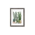 Picture of Plant Party I  _GroupedProduct_Rectangle_Portrait_Framed_Matted_