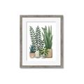 Picture of Plant Party I  _GroupedProduct_Rectangle_Portrait_Framed_Matted_