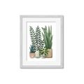 Picture of Plant Party I  _GroupedProduct_Rectangle_Portrait_Framed_Matted_