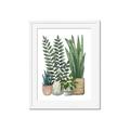 Picture of Plant Party I  _GroupedProduct_Rectangle_Portrait_Framed_Matted_