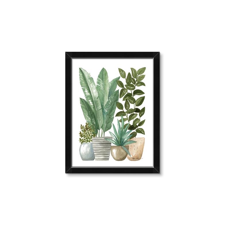 Picture of Plant Party II  _GroupedProduct_Rectangle_Portrait_Framed_Matted_