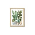 Picture of Plant Party II  _GroupedProduct_Rectangle_Portrait_Framed_Matted_