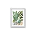 Picture of Plant Party II  _GroupedProduct_Rectangle_Portrait_Framed_Matted_