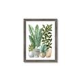 Picture of Plant Party II  _GroupedProduct_Rectangle_Portrait_Framed_Matted_