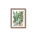 Picture of Plant Party II  _GroupedProduct_Rectangle_Portrait_Framed_Matted_