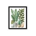 Picture of Plant Party II  _GroupedProduct_Rectangle_Portrait_Framed_Matted_