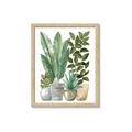 Picture of Plant Party II  _GroupedProduct_Rectangle_Portrait_Framed_Matted_