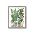 Picture of Plant Party II  _GroupedProduct_Rectangle_Portrait_Framed_Matted_
