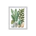 Picture of Plant Party II  _GroupedProduct_Rectangle_Portrait_Framed_Matted_