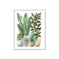 Picture of Plant Party II  _GroupedProduct_Rectangle_Portrait_Framed_Matted_