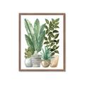 Picture of Plant Party II  _GroupedProduct_Rectangle_Portrait_Framed_Matted_