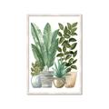Picture of Plant Party II  _GroupedProduct_Rectangle_Portrait_Framed_Matted_