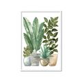 Picture of Plant Party II  _GroupedProduct_Rectangle_Portrait_Framed_Matted_