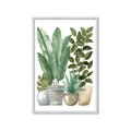 Picture of Plant Party II  _GroupedProduct_Rectangle_Portrait_Framed_Matted_