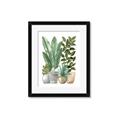 Picture of Plant Party II  _GroupedProduct_Rectangle_Portrait_Framed_Matted_