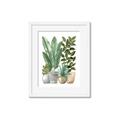 Picture of Plant Party II  _GroupedProduct_Rectangle_Portrait_Framed_Matted_