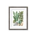 Picture of Plant Party II  _GroupedProduct_Rectangle_Portrait_Framed_Matted_