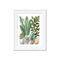 Picture of Plant Party II  _GroupedProduct_Rectangle_Portrait_Framed_Matted_