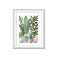 Picture of Plant Party II  _GroupedProduct_Rectangle_Portrait_Framed_Matted_
