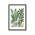 Picture of Plant Party II  _GroupedProduct_Rectangle_Portrait_Framed_Matted_