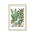 Picture of Plant Party II  _GroupedProduct_Rectangle_Portrait_Framed_Matted_