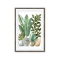 Picture of Plant Party II  _GroupedProduct_Rectangle_Portrait_Framed_Matted_